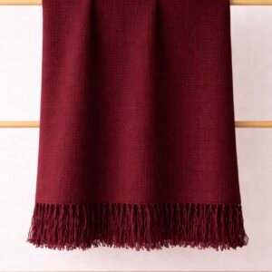 Bordeaux Throw Blanket