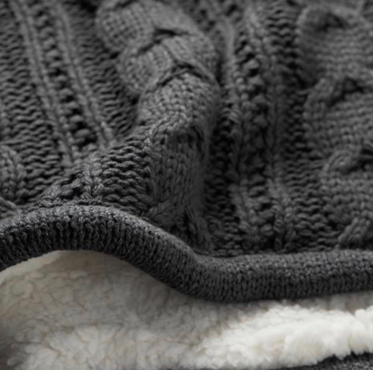 Signature knit blanket